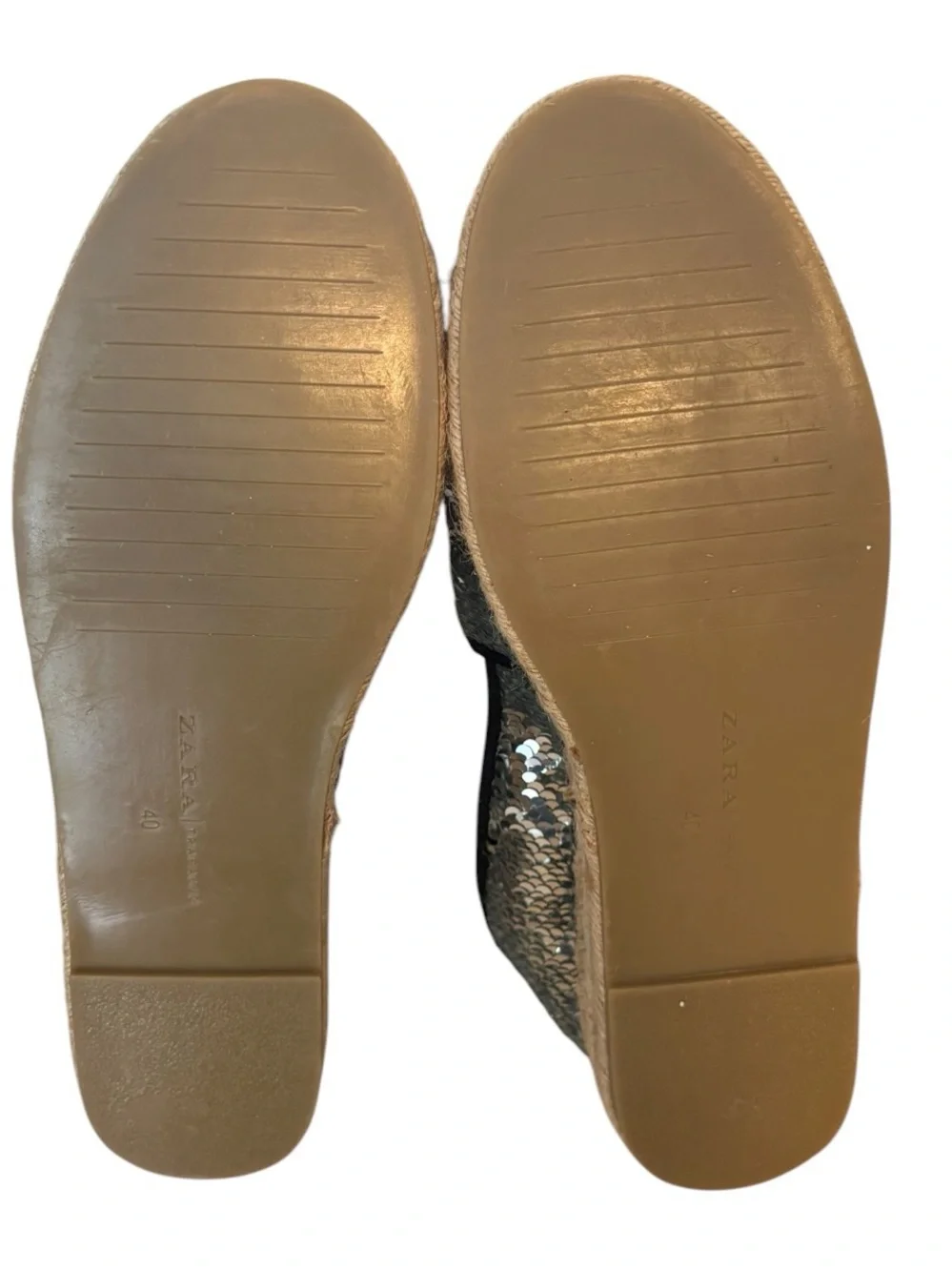 Zara Sequin Espadrilles